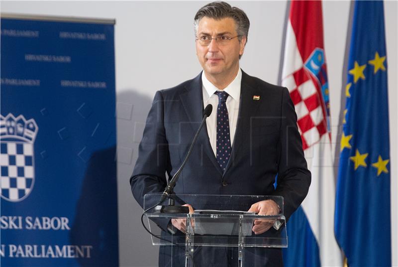 Plenković: Ulazimo u razdoblje koje traži zajedništvo, samodisciplinu, strpljivost