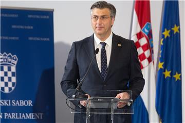 Plenković: Ulazimo u razdoblje koje traži zajedništvo, samodisciplinu, strpljivost