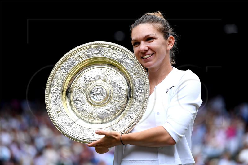 Halep: Barem ću biti wimbledonska pobjednica dvije godine