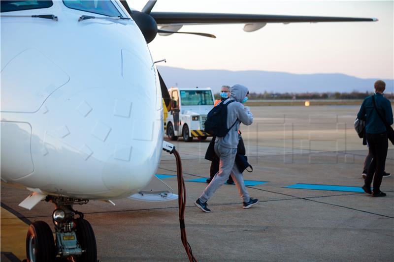 Povratak hrvatskih državljana avionom Croatia Airlinesa