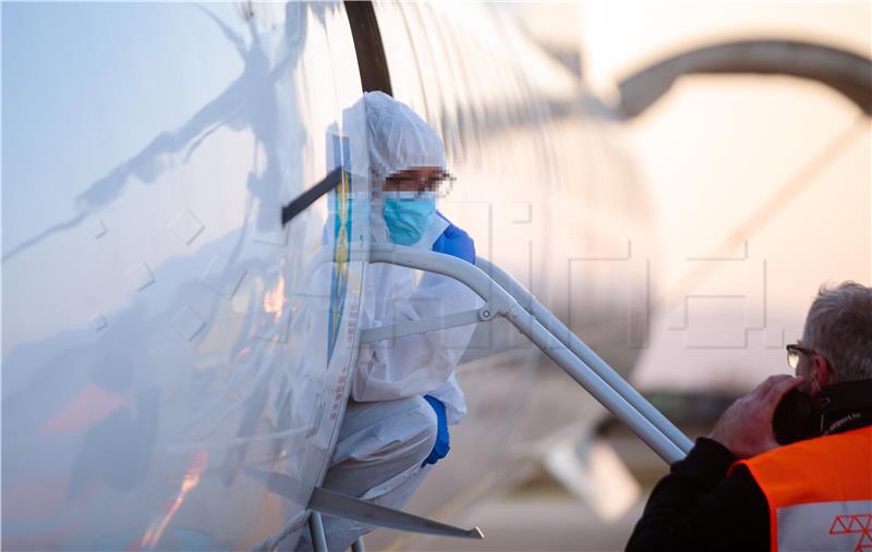 Povratak hrvatskih državljana avionom Croatia Airlinesa