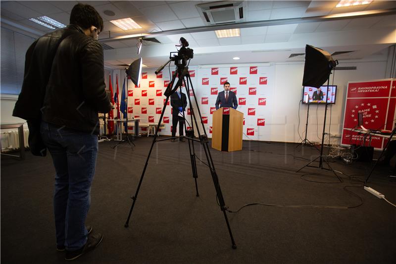 Konferencija za medije SDP-a