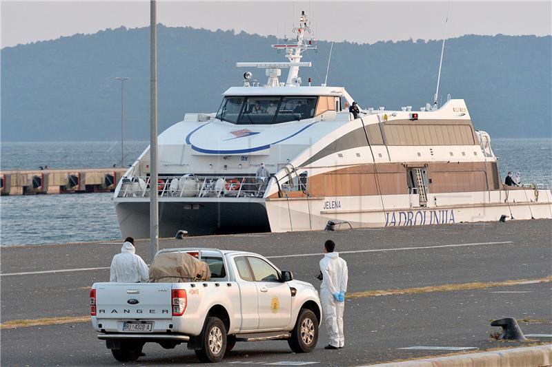 Zadar: katamaranom stigli putnici iz Ancone