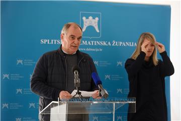 Split: Konferencija za medije županijskog Stožera civilne zaštite