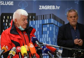 Prvi sastanak Stožera civilne zaštite grada Zagreba