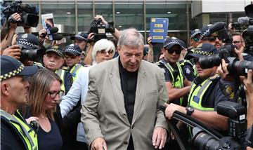 (FILE) AUSTRALIA JUSTICE GEORGE PELL COURT