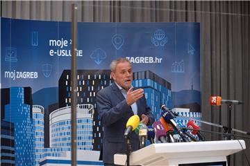 Konferencija za medije zagrebačkog Stožera civilne zaštite