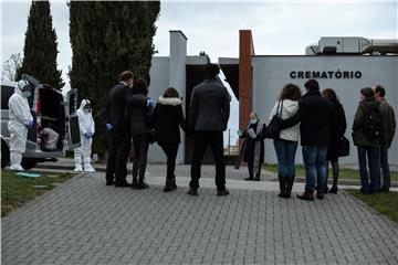 PORTUGAL PHOTO SET PANDEMIC COVID-19 FUNERALS