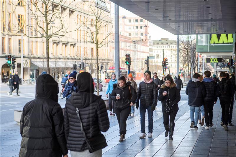 U Švedskoj više od 100 umrlih u jednom danu