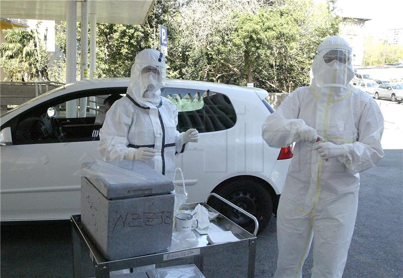 Rijeka: DRIVE-IN testiranje na koronavirus