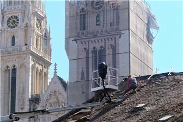 Sanacija krovišta u centru Zagreba