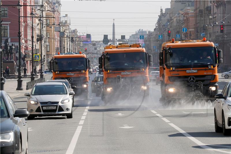 U Rusiji više od 10.000 zaraženih koronavirusom