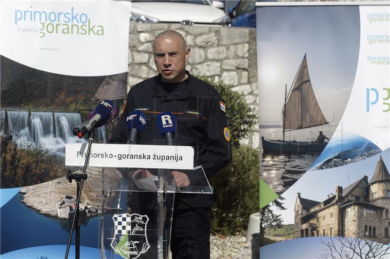 Rijeka: Tiskovna konferencija županijskog Stožera civilne zaštite