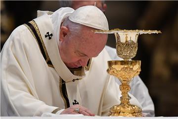 VATICAN BELIEF EASTER SUNDAY PANDEMIC CORONAVIRUS