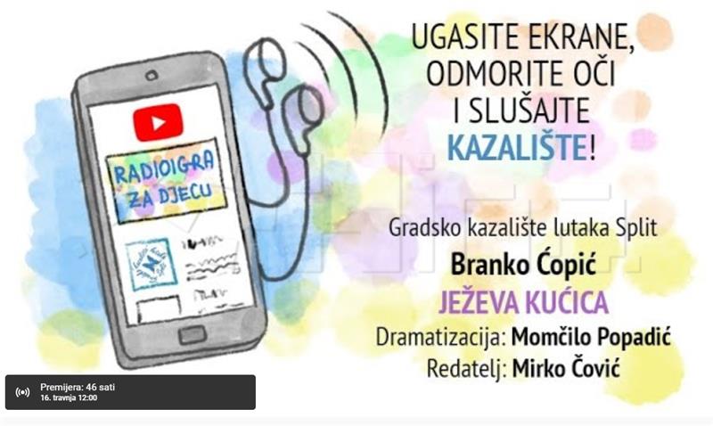 Gradsko kazalište lutaka počinje emitirati radioigre