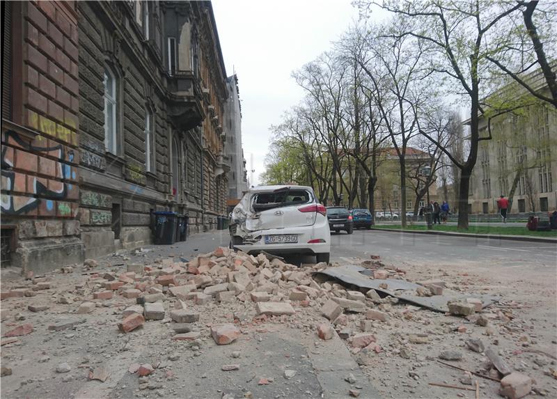 Državna imovina: Potres oštetio i rezidenciju u Visokoj ulici