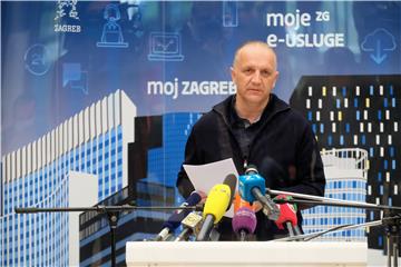 Konferencija za medije Stožera civilne zaštite grada Zagreba