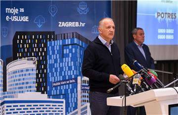 Konferencija za medije Stožera civilne zaštite grada Zagreba