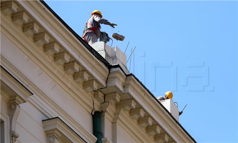 Sanacija štete od potresa u Zagrebu se nastavlja