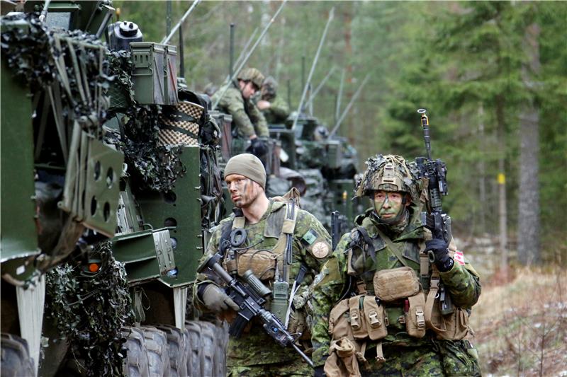 LATVIA NATO MILITARY EXERCISE