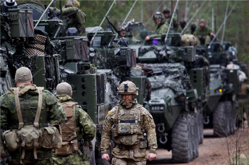 LATVIA NATO MILITARY EXERCISE