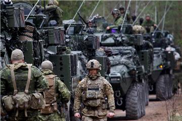 LATVIA NATO MILITARY EXERCISE