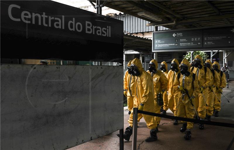 BRAZIL PANDEMIC CORONAVIRUS COVID19