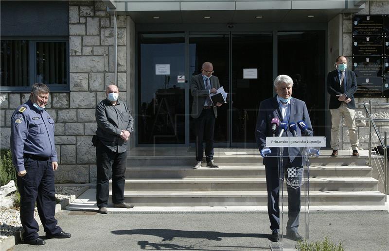 Tiskovna konferencija Stožera civilne zaštite Primorsko-goranske županije