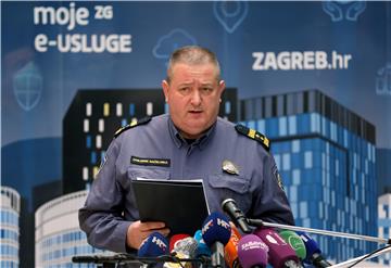 Konferencija za medije zagrebačkog Stožera civilne zaštite