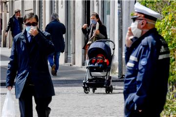 ITALY DAILY LIFE PANDEMIC CORONAVIRUS COVID19