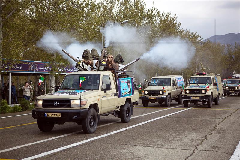 IRAN ARMY DAY PANDEMIC CORONAVIRUS COVID19