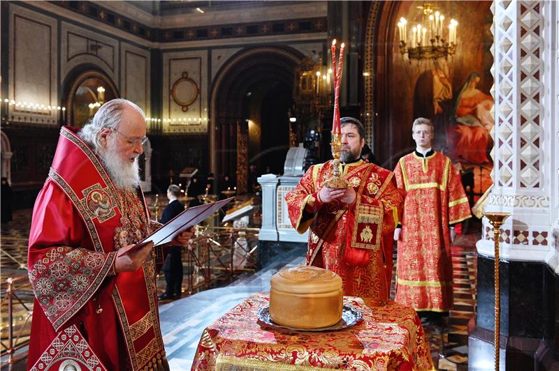 RUSSIA BELIEF ORTHODOX EASTER SUNDAY