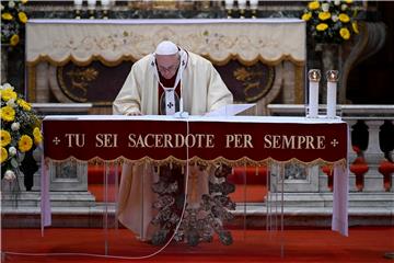 ITALY POPE FRANCIS