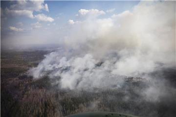 UKRAINE FOREST FIRE