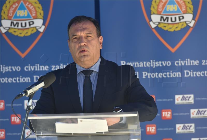 Nacionalni stožer civilne zaštite održao konferenciju za medije