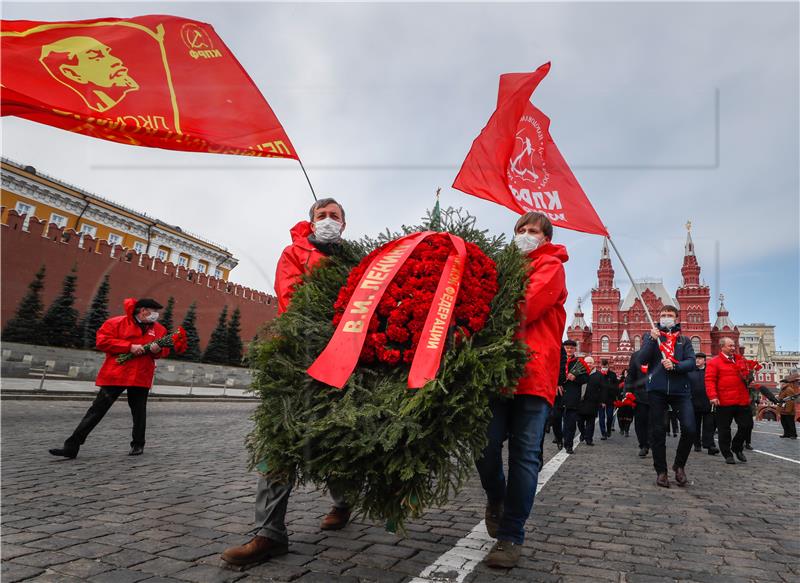 Ruski komunisti skromno obilježili 150. godišnjicu Lenjinova rođenja