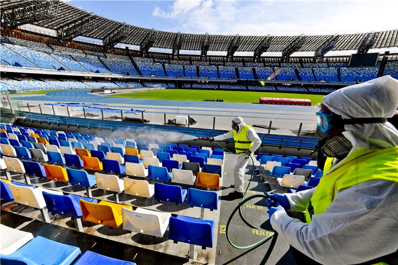 Italija: Još se ne zna kada bi se klubovi mogli vratiti treninzima