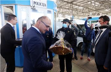 Radman i Szijjarto na graničnom prijelazu Goričan