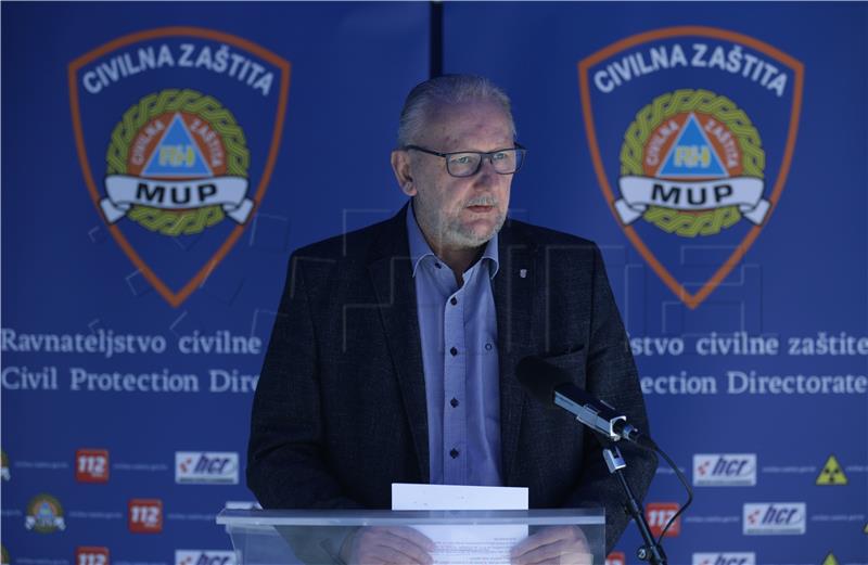 Konferencija za medije Nacionalnog stožera civilne zaštite