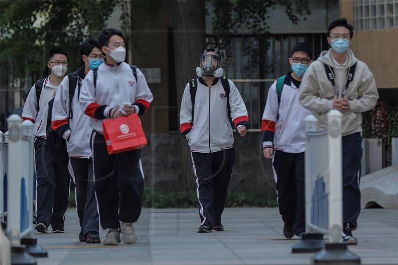 CHINA PANDEMIC CORONAVIRUS COVID-19 SCHOOLS