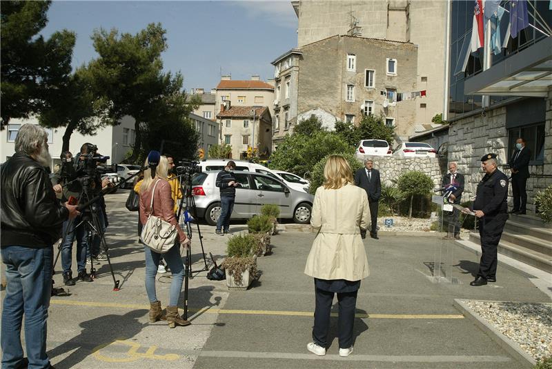 Rijeka: Tiskovna konferencija županijskog stožera civilne zaštite