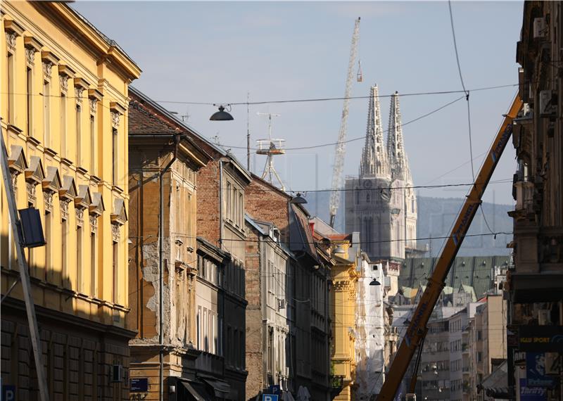 Zagreb: Nastavak sanacije štete nastale u potresu