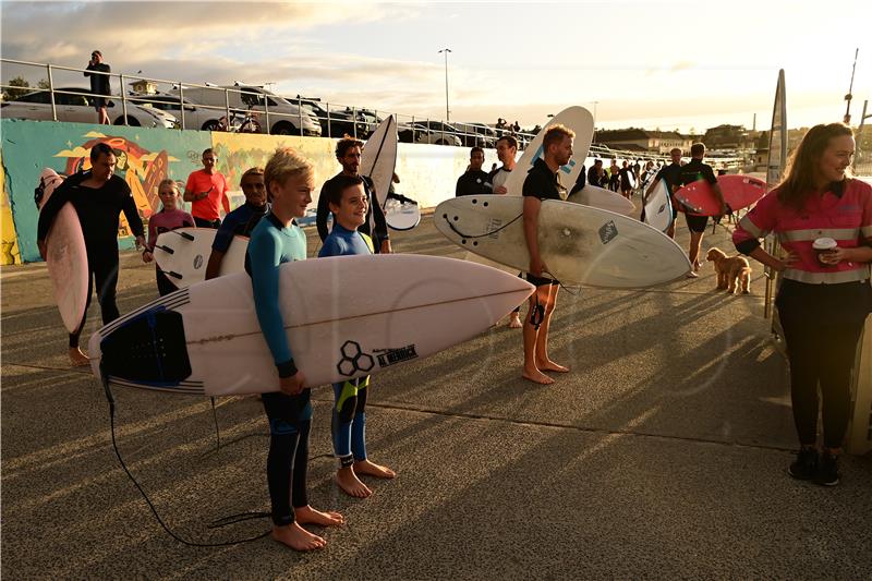 AUSTRALIA PANDEMIC CORONAVIRUS BONDI BEACH REOPENING