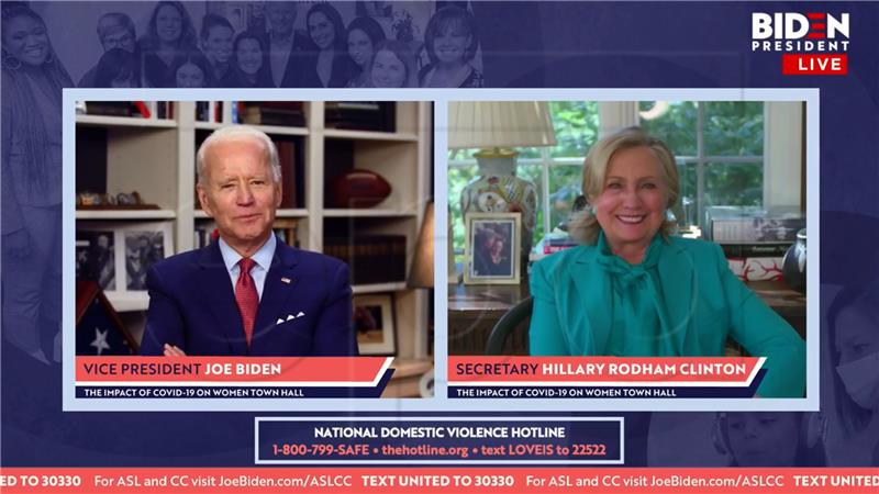 USA JOE BIDEN HILLARY CLINTON ELECTIONS