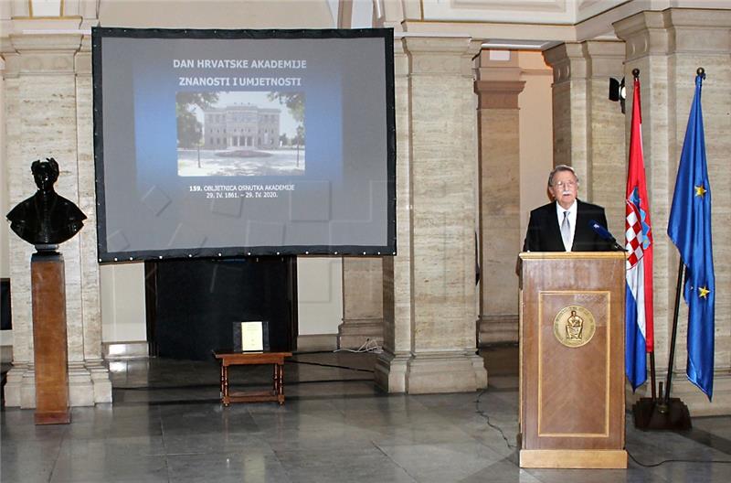 HAZU uz svoj Dan objavio imena nagrađenih i pozvao na obnovu Zagreba