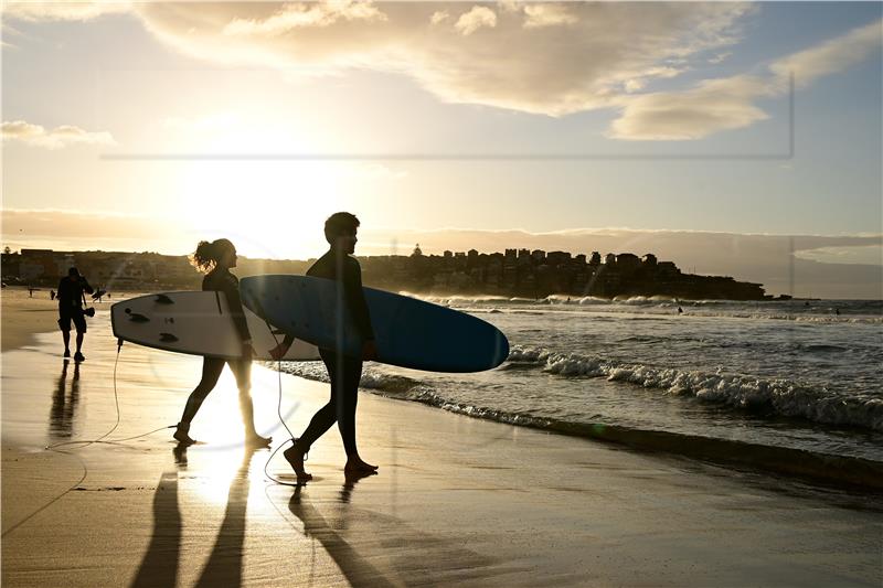 epaselect AUSTRALIA PANDEMIC CORONAVIRUS BONDI BEACH REOPENING