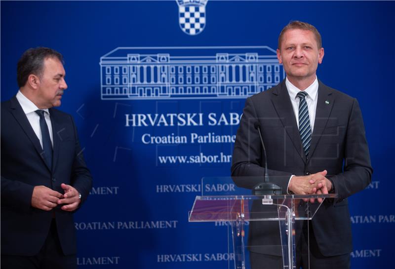 Konferencija za medije Kluba zastupnika HSS-a