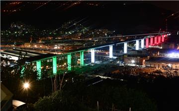 ITALY GENOA BRIDGE