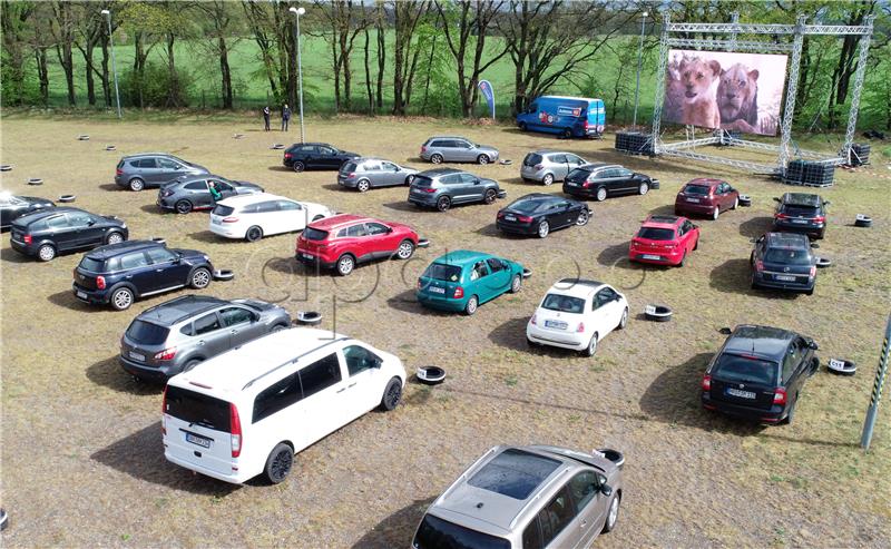 Drive-in cinema in Germany