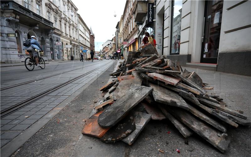 Centar Zagreba između koronavirusa i posljedica potresa